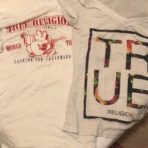 Authentic true religion t shirt bundle